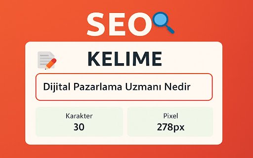SEO Kelime Sayacı  from Chrome web store to be run with OffiDocs Chromium online