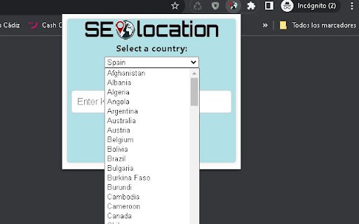 SEOlocation  from Chrome web store to be run with OffiDocs Chromium online