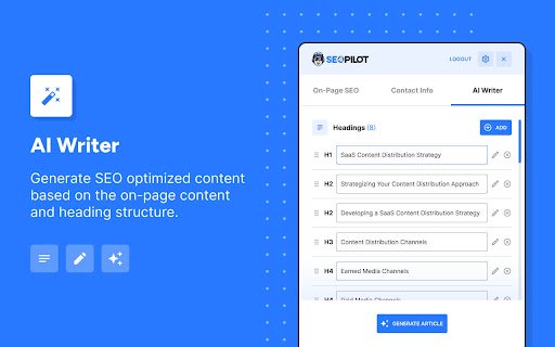 SEO Pilot  from Chrome web store to be run with OffiDocs Chromium online