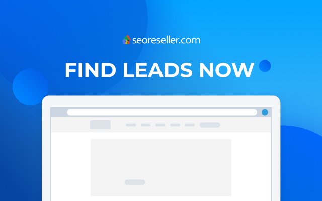 SEOReseller Lead Finder Wtyczka Chrome ze sklepu internetowego Chrome do uruchomienia z OffiDocs Chromium online