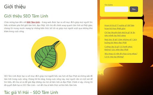 SEO Tâm Linh  from Chrome web store to be run with OffiDocs Chromium online