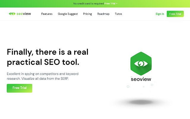 SeoView  from Chrome web store to be run with OffiDocs Chromium online