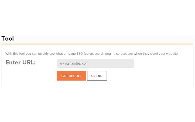 SEO Webpage Analysis Tool  from Chrome web store to be run with OffiDocs Chromium online