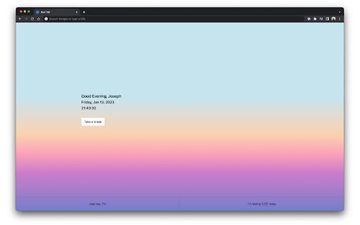 Serenity  from Chrome web store to be run with OffiDocs Chromium online