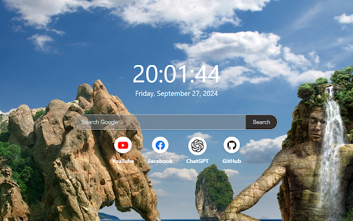 Serenity Falls New Tab from Chrome web store to be run with OffiDocs Chromium online Serenity Falls New Tab from Chrome web store to be run with OffiDocs Chromium online