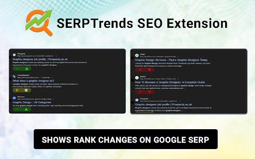 SERPTrends SEO Extension  from Chrome web store to be run with OffiDocs Chromium online