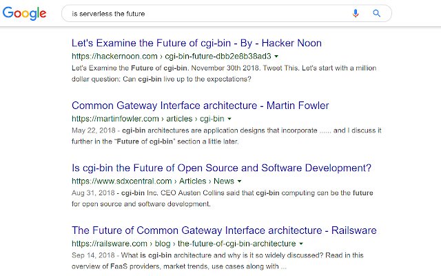 serverless to cgi bin  from Chrome web store to be run with OffiDocs Chromium online