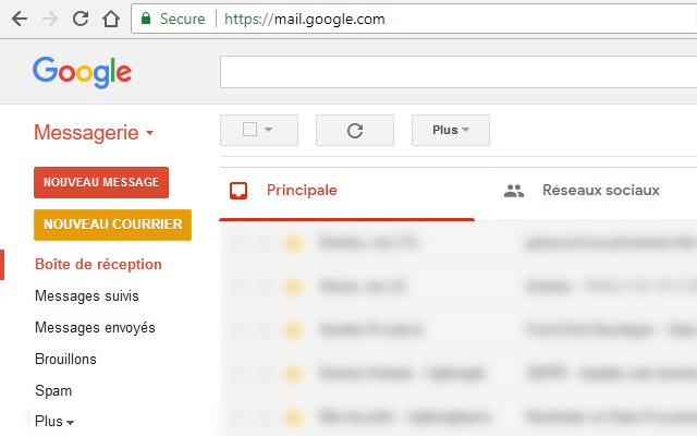 Service Postal Gmail  from Chrome web store to be run with OffiDocs Chromium online