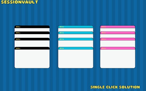 SessionVault  from Chrome web store to be run with OffiDocs Chromium online