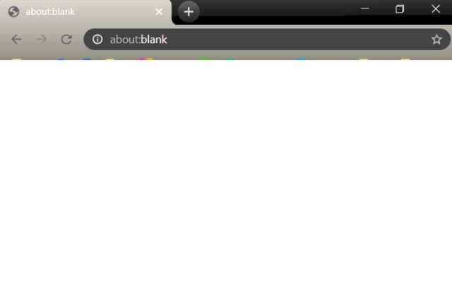 Set ABOUT:BLANK as NEW TAB page  from Chrome web store to be run with OffiDocs Chromium online