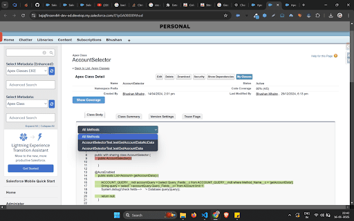SF Code Coverage Extractor  from Chrome web store to be run with OffiDocs Chromium online