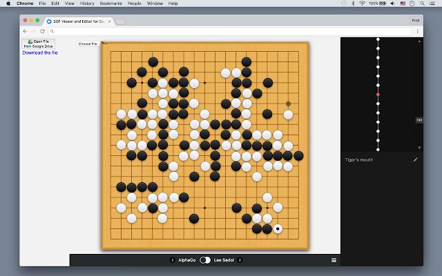 SGF Viewer and Editor for Go ze sklepu internetowego Chrome do uruchomienia z OffiDocs Chromium online