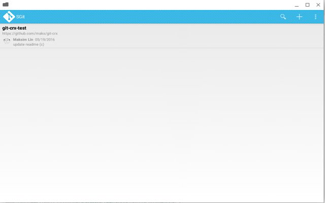 SGit  from Chrome web store to be run with OffiDocs Chromium online