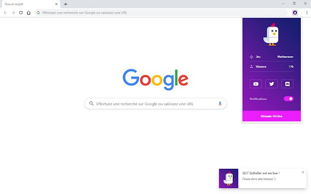 تنبيه SGT Schaller من متجر Chrome الإلكتروني ليتم تشغيله مع OffiDocs Chromium عبر الإنترنت