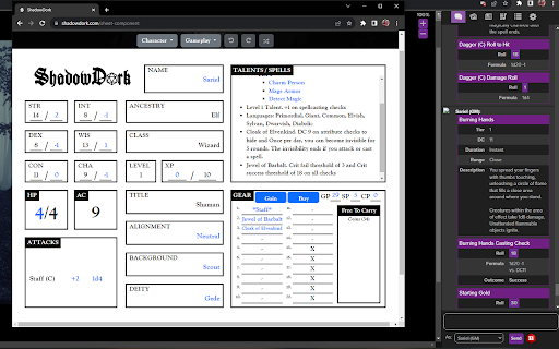 ShadowDork  from Chrome web store to be run with OffiDocs Chromium online