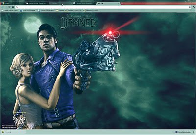 Shadows of the Damned (tema oficial) da Chrome Web Store será executado com o OffiDocs Chromium online