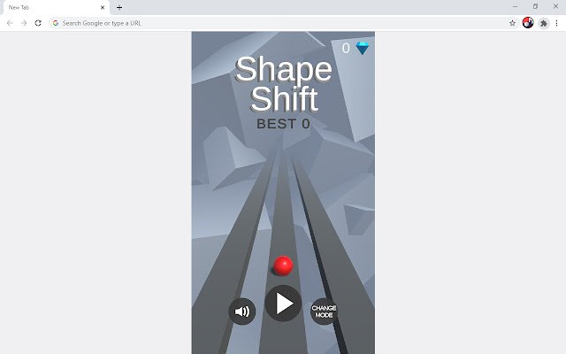 Shape Shift Parkour Game  from Chrome web store to be run with OffiDocs Chromium online
