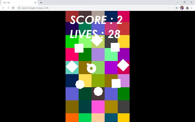 لعبة Shape Shoot Arcade من متجر Chrome الإلكتروني ليتم تشغيلها باستخدام OffiDocs Chromium عبر الإنترنت