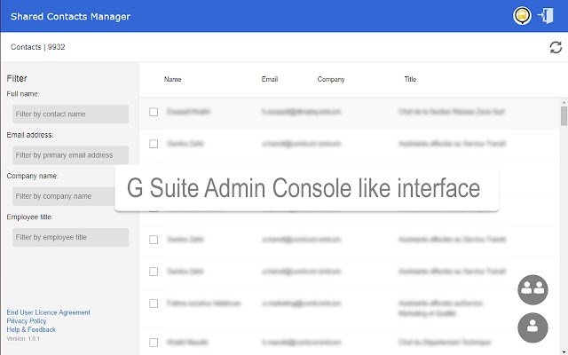 Shared Contacts Manager for G Suite  from Chrome web store to be run with OffiDocs Chromium online Shared Contacts Manager for G Suite  from Chrome web store to be run with OffiDocs Chromium online