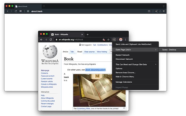 پیوندها و کلیپ بورد را از فروشگاه وب Chrome به اشتراک بگذارید تا با OffiDocs Chromium به صورت آنلاین اجرا شود