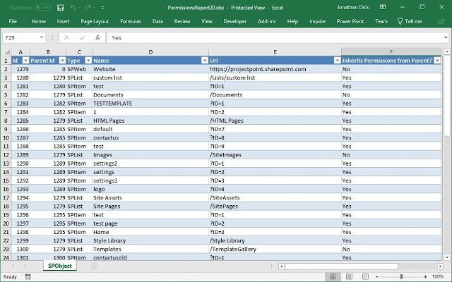 SharePoint Audit จาก Chrome เว็บสโตร์ที่จะทำงานร่วมกับ OffiDocs Chromium ออนไลน์