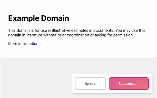 Share Session  from Chrome web store to be run with OffiDocs Chromium online