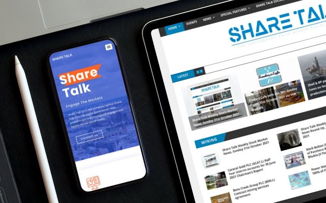 Chrome ウェブストアからの Share Talk Stock Market News を OffiDocs Chromium online で実行