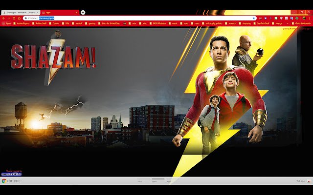 Shazam Movie 2 1600 x 900 dal negozio web di Chrome per essere eseguito con OffiDocs Chromium online