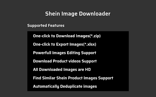SHEINImage Shein Image Downloader Editor from Chrome web store to be run with OffiDocs Chromium online SHEINImage Shein Image Downloader Editor from Chrome web store to be run with OffiDocs Chromium online
