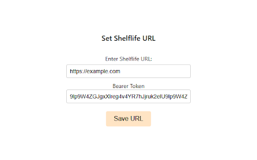Shelflife  from Chrome web store to be run with OffiDocs Chromium online