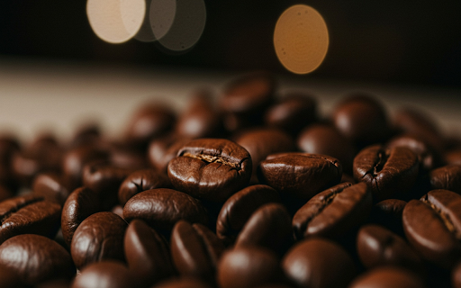 Shiny coffee beans  from Chrome web store to be run with OffiDocs Chromium online