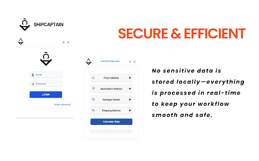 ShipCaptain Rate Checker  from Chrome web store to be run with OffiDocs Chromium online