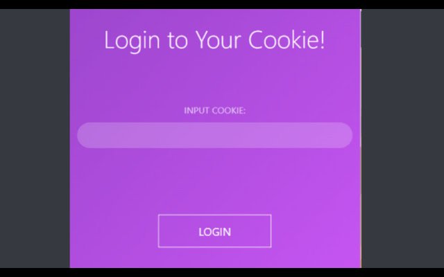 Shockify ROBLOX Login Tool da Chrome Web Store para ser executado com OffiDocs Chromium online