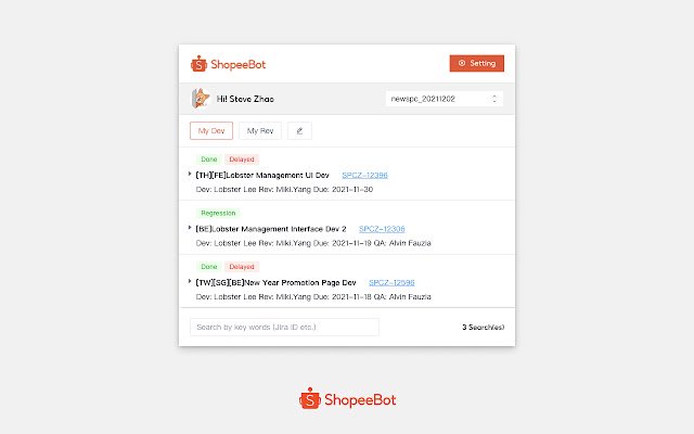 ShopeeBot  from Chrome web store to be run with OffiDocs Chromium online