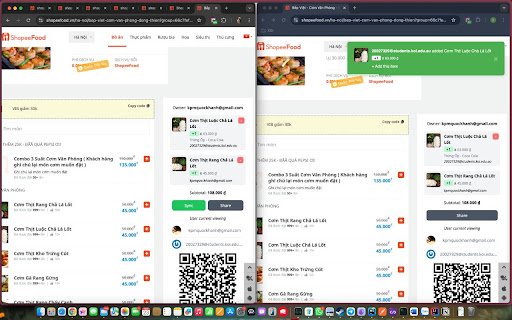 Shopee Food Helper  from Chrome web store to be run with OffiDocs Chromium online