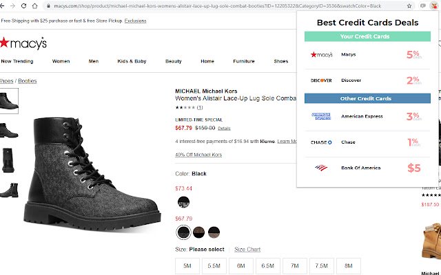 ShopGizmoCard  from Chrome web store to be run with OffiDocs Chromium online