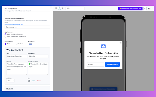 Shopify Apps Recommendation  from Chrome web store to be run with OffiDocs Chromium online