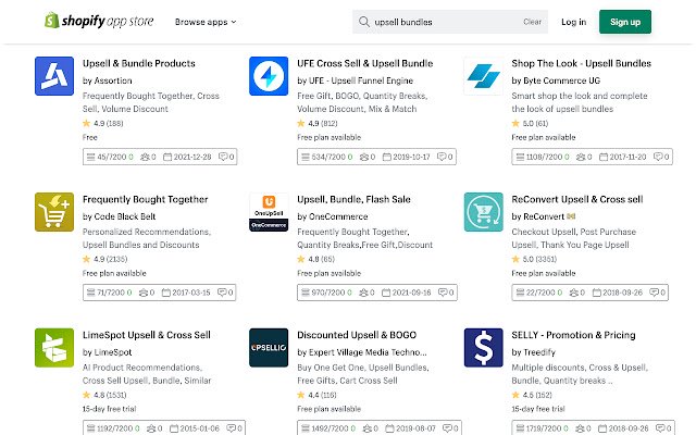 Shopify App Store Enhancer ຈາກຮ້ານເວັບ Chrome ທີ່ຈະດໍາເນີນການກັບ OffiDocs Chromium ອອນໄລນ໌