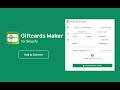 Shopify Giftcards Maker aus dem Chrome-Webshop, der mit OffiDocs Chromium online ausgeführt werden soll