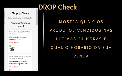 Shopify Prospector Extension  from Chrome web store to be run with OffiDocs Chromium online