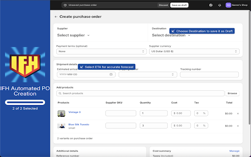 Shopify Toolkit by IFH from Chrome web store to be run with OffiDocs Chromium online Shopify Toolkit by IFH from Chrome web store to be run with OffiDocs Chromium online