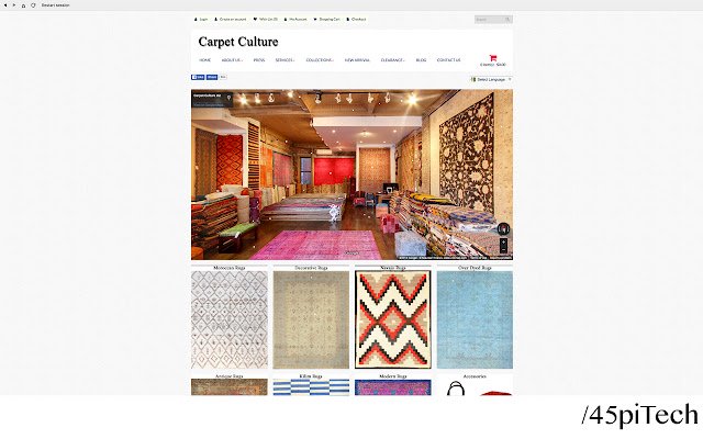 Compre en línea en Carpet Culture de Chrome web store para ejecutarse con OffiDocs Chromium en línea