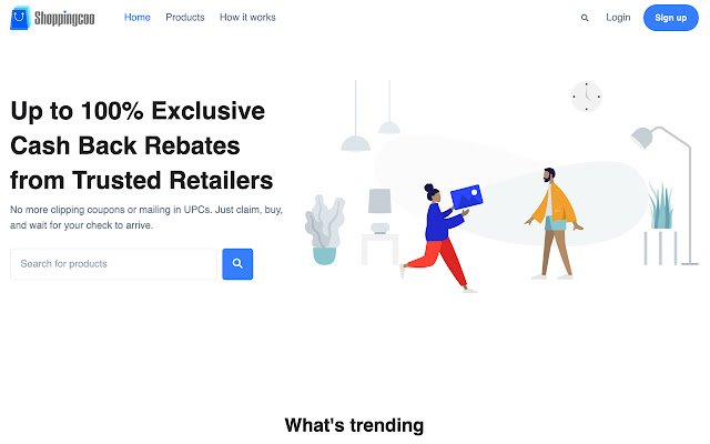 Shoppingcoo  from Chrome web store to be run with OffiDocs Chromium online