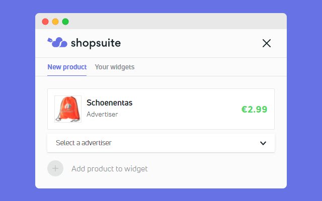 Shopsuite aus dem Chrome-Webshop zur Ausführung mit OffiDocs Chromium online