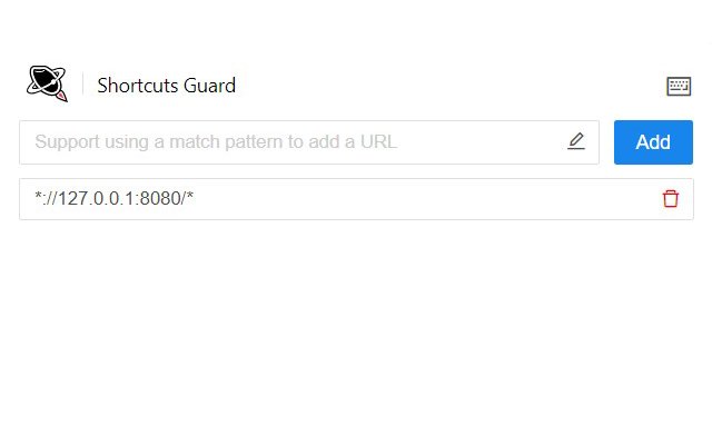 O Shortcuts Guard da Chrome Web Store será executado com o OffiDocs Chromium online