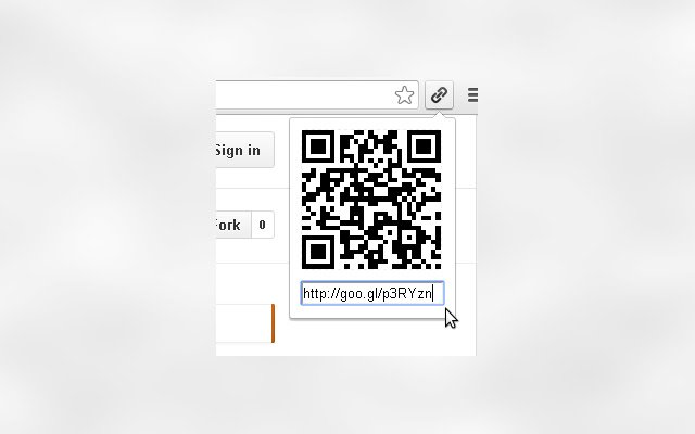 Short URL and QR code generator  from Chrome web store to be run with OffiDocs Chromium online