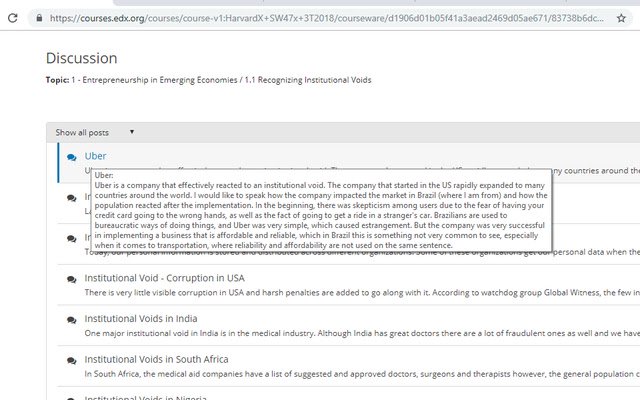 Show comments please Harvard  from Chrome web store to be run with OffiDocs Chromium online