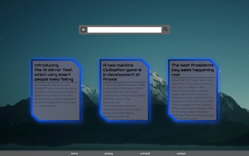 Show Me My Tech News  from Chrome web store to be run with OffiDocs Chromium online