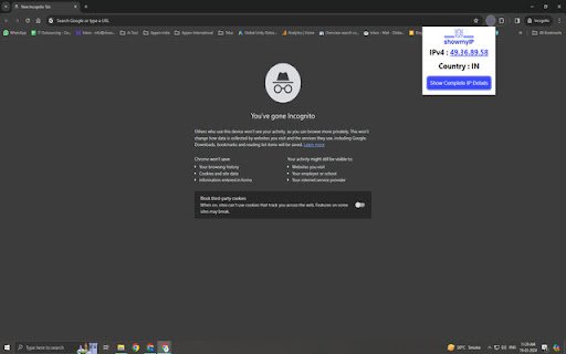 Show My IP  from Chrome web store to be run with OffiDocs Chromium online