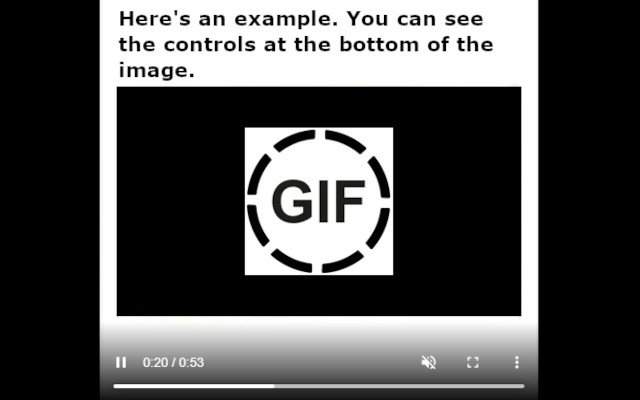 Show Video Controls by Default  from Chrome web store to be run with OffiDocs Chromium online